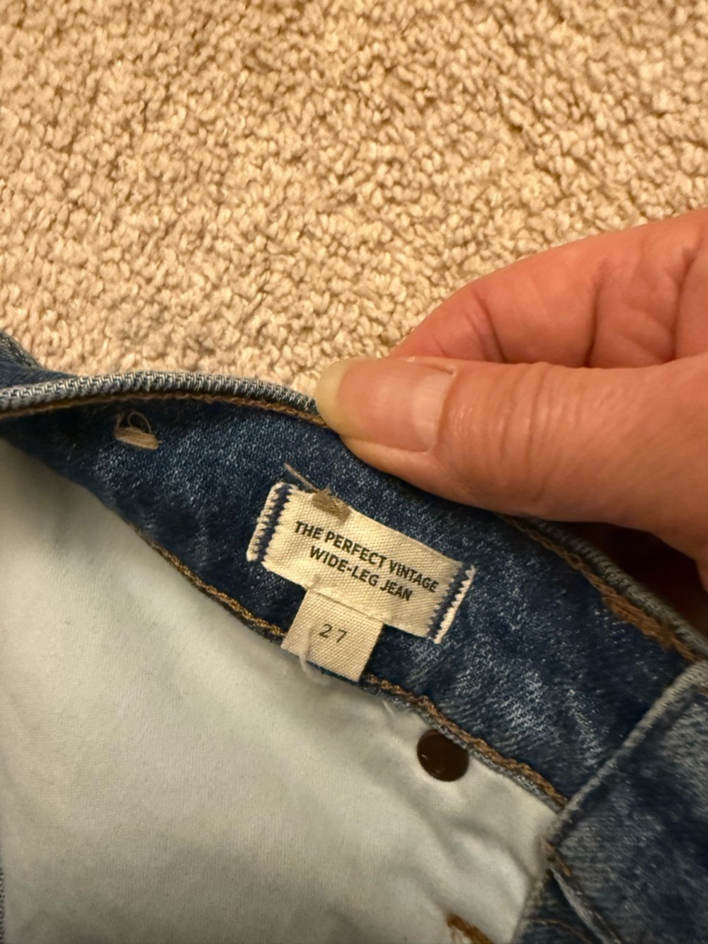 Madewell The Perfect Vintage Jean, size 27 - Picture 4 of 8